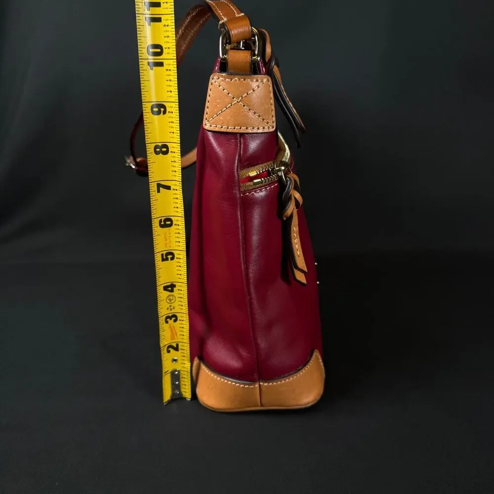 Dooney & Bourke Wexford Smooth Leather Crossbody Color Mulberry